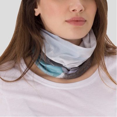custom neck tube scarf