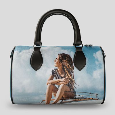 Personalized small duffle bag